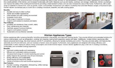 Appliances